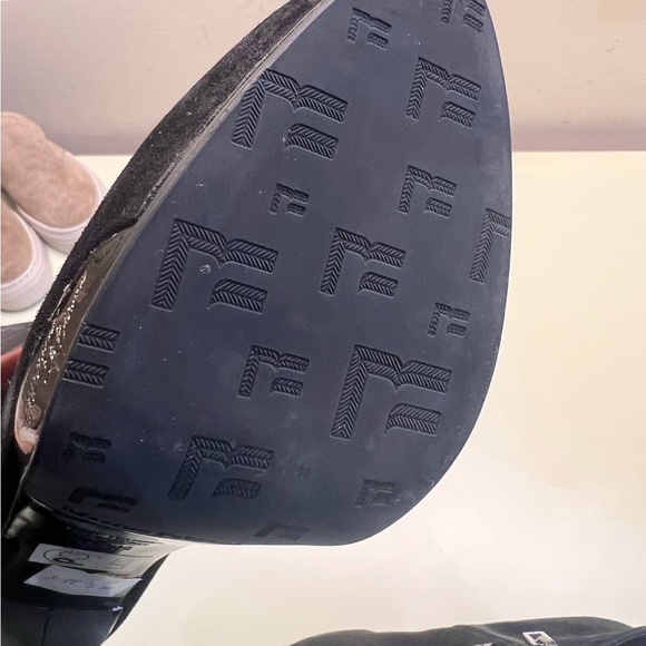 Marino Fabiani Made in Italy Black Stiletto Heeled Boots with Satin Bow - Picture 8 of 12